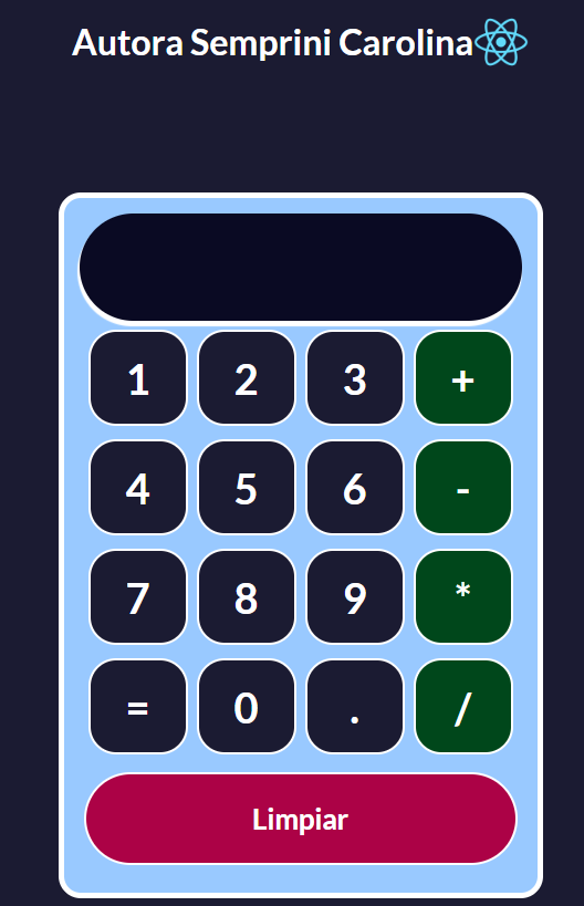 Calculadora React App